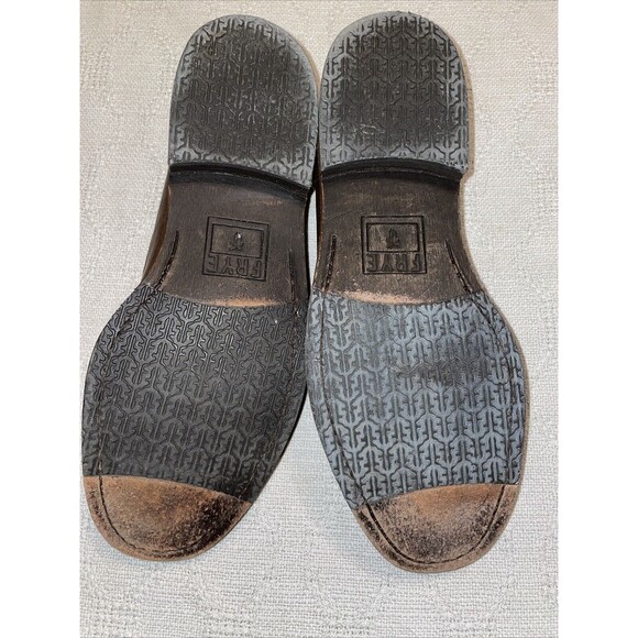 Frye Men’s Casual Loafer Size 9.5 M Brown Leather Comfort Relaxed Going Out